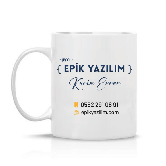 Baskılı Kupa Bardak